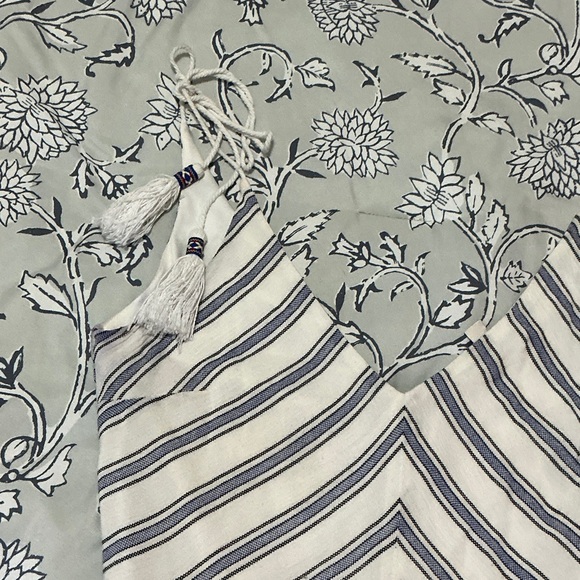 Striped Tassel midi dress - Picture 2 of 7